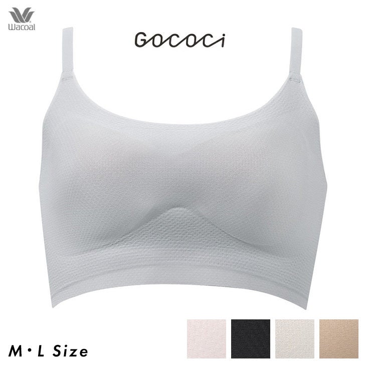 ワコール Wacoal GOCOCi ゴコチ ノンワイヤーブラ 涼感タイプ ハーフ