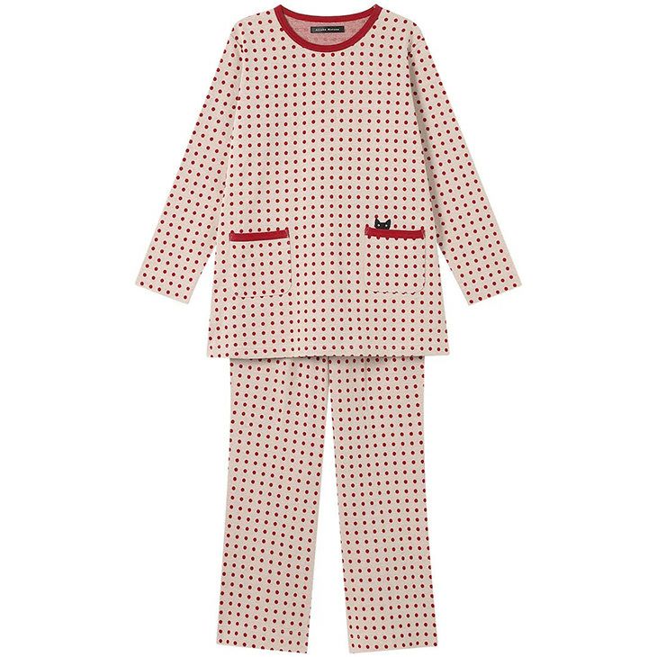 ゆずさん様　新品ワコール　マタノアツコ　ネイビー・ピンクドット長袖パジャマ 000000002807-07.jpg?size=l&w=