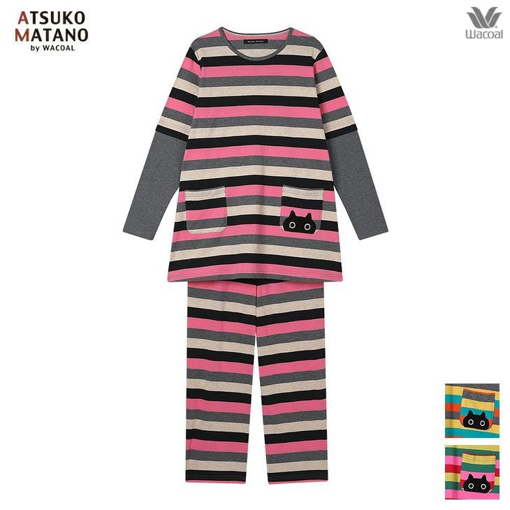 マタノアツコ ワコール フリースパジャマ 新品 M ATSUKO MATANO by WACOAL ワコール パジャマ マタノアツコ フリース