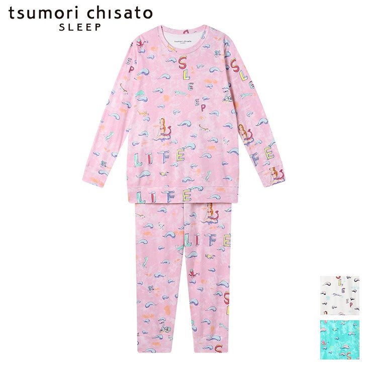 ツモリチサト ワコール パジャマ ルームウェア 長袖 不思議の国の住人達 ツモリチサト tsumori chisato ワコール wacoal パジャマ ルームウェア