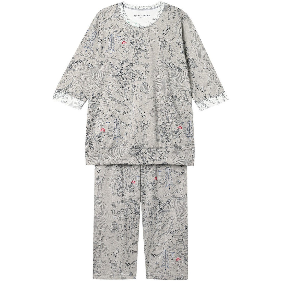ツモリチサト tsumori chisato ワコール wacoal パジャマ ルームウェア